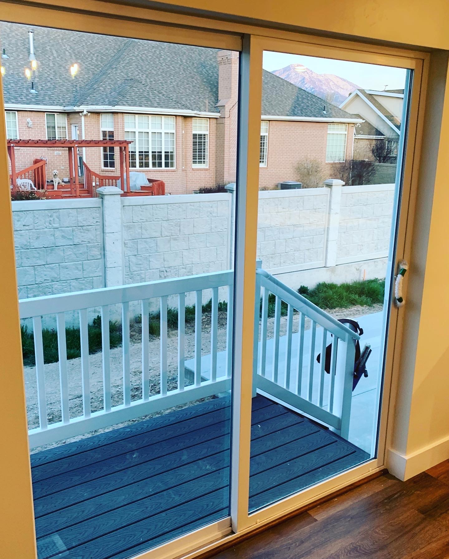 Clean interior window Utah residential home